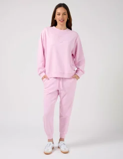 STELLA ESSENTIALS Essential Sweater - Candyfloss Logo