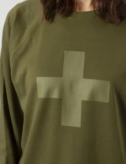 STELLA ESSENTIALS Everyday Sweater - Khaki Cross