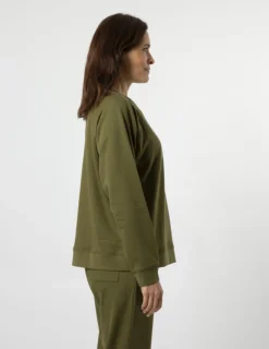 STELLA ESSENTIALS Everyday Sweater - Khaki Cross