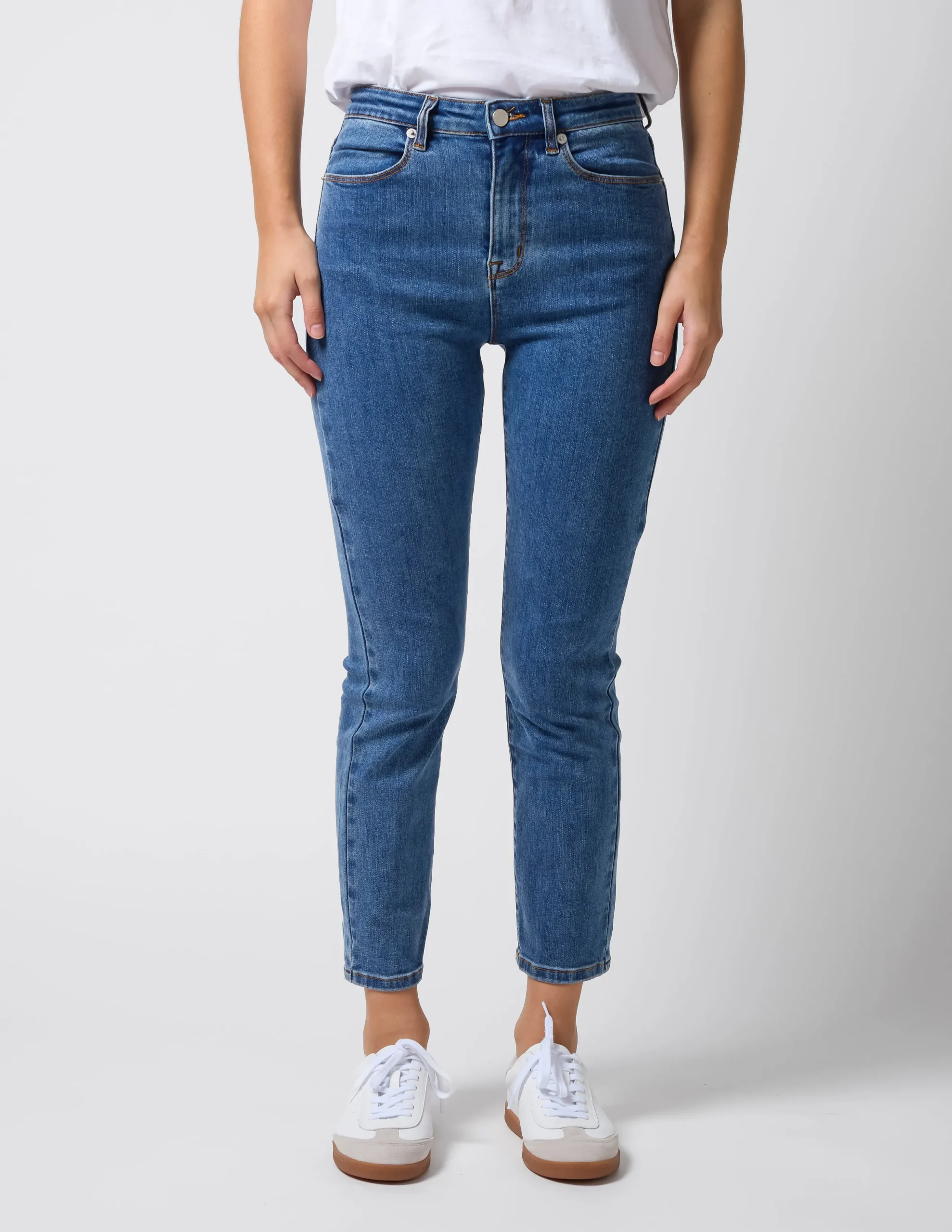 STELLA ESSENTIALS Frankie Jean - Mid Blue