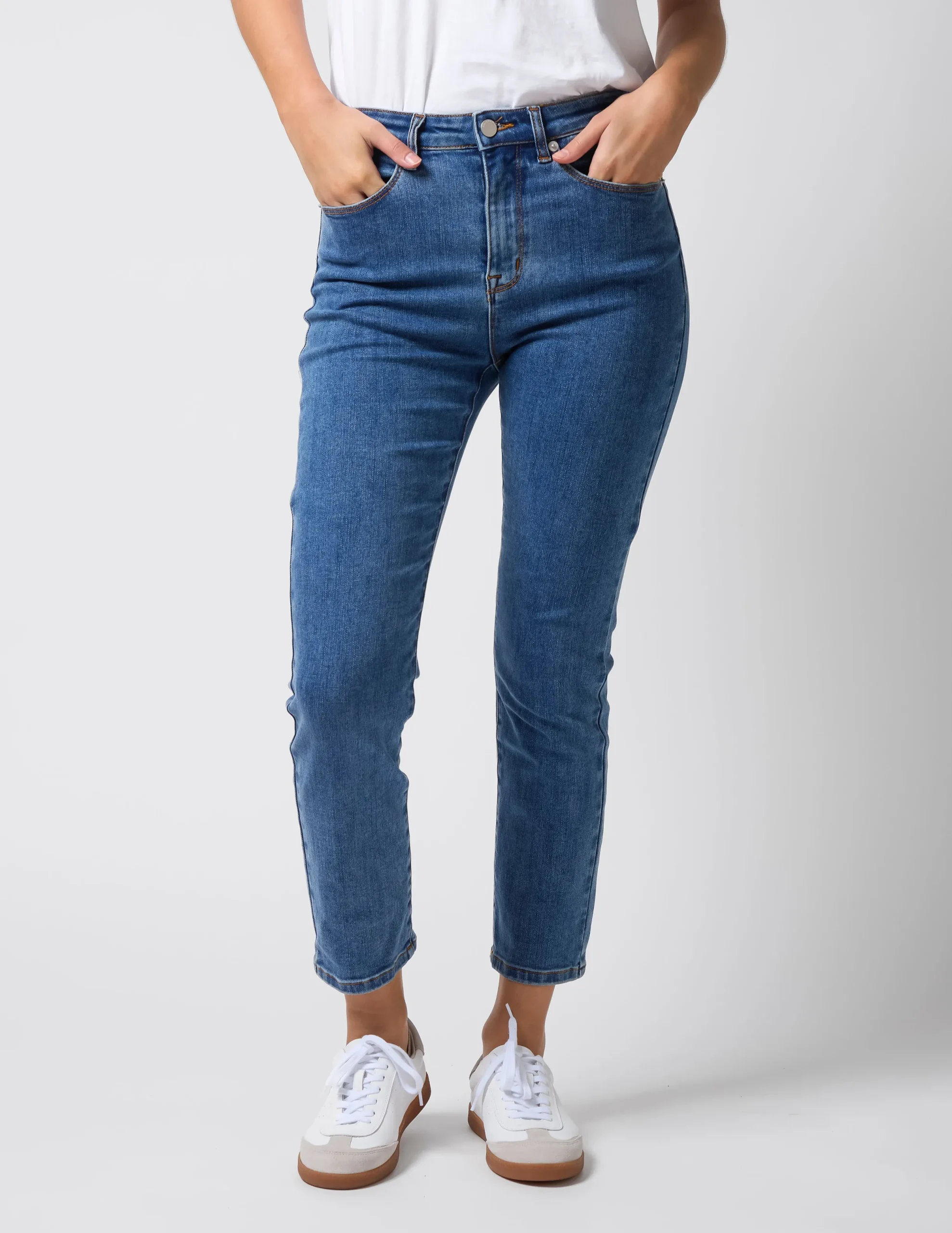STELLA ESSENTIALS Frankie Jean - Mid Blue