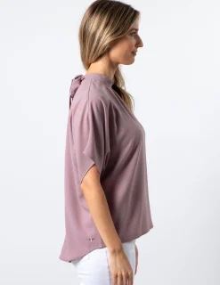 STELLA ESSENTIALS Giovana Blouse - Iced Plum