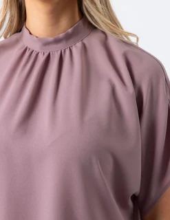 STELLA ESSENTIALS Giovana Blouse - Iced Plum