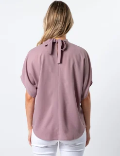 STELLA ESSENTIALS Giovana Blouse - Iced Plum