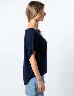 STELLA ESSENTIALS Grace Top - Navy