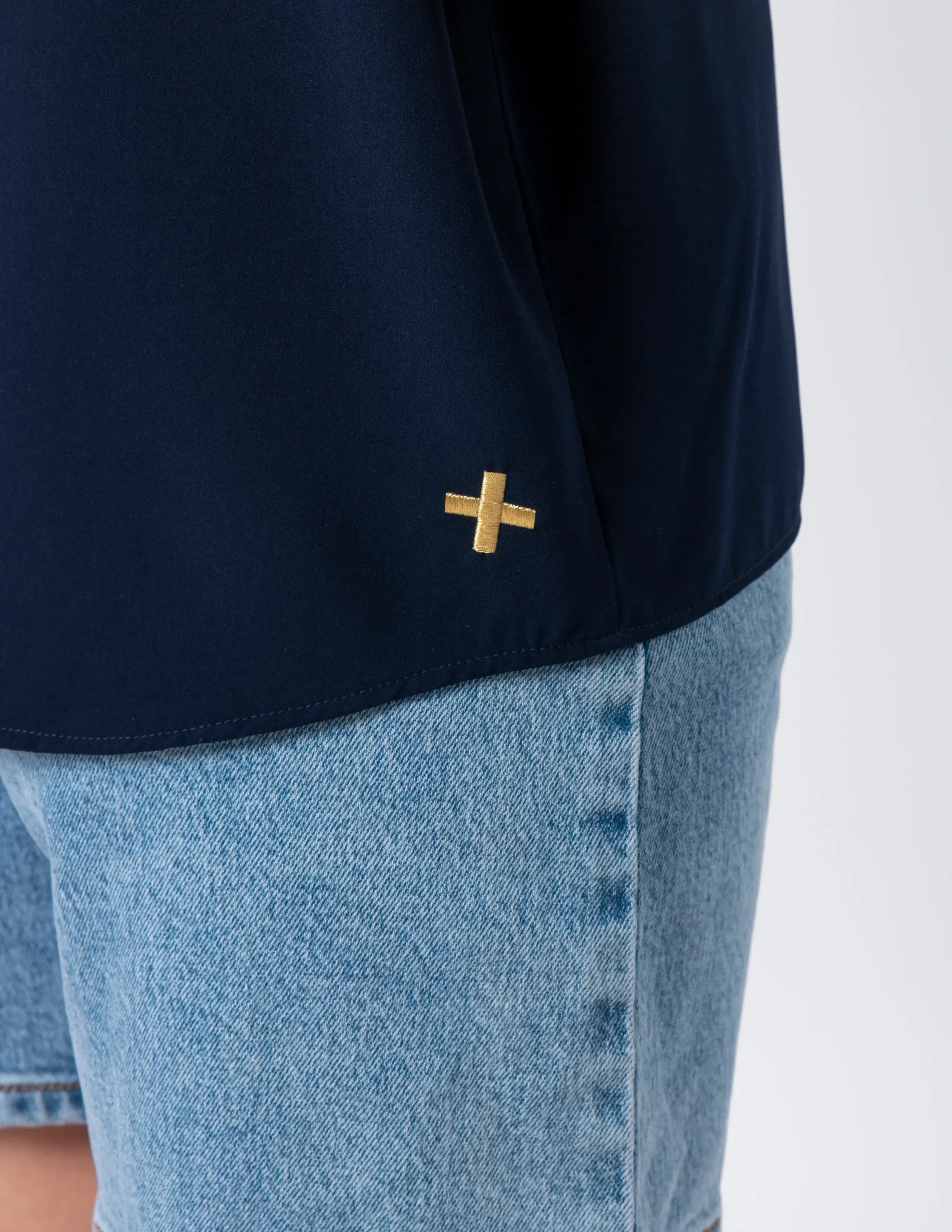 STELLA ESSENTIALS Grace Top - Navy