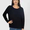 STELLA ESSENTIALS Halle Knit Top - Black