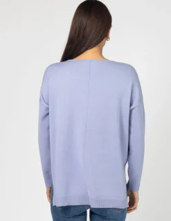 STELLA ESSENTIALS Halle Knit Top - Cornflower