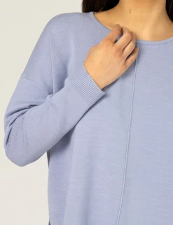 STELLA ESSENTIALS Halle Knit Top - Cornflower