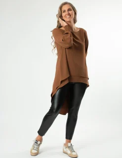 STELLA ESSENTIALS Havana Top - Coffee