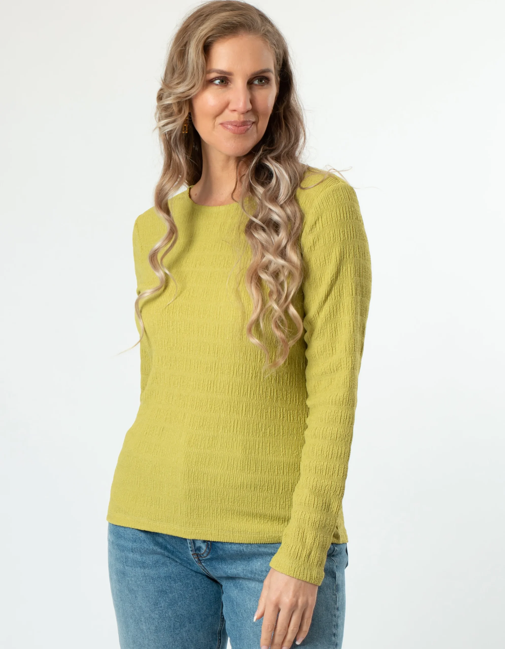 STELLA ESSENTIALS Haven Top - Pistachio