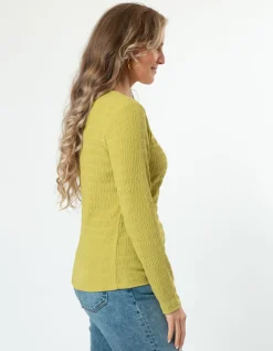 STELLA ESSENTIALS Haven Top - Pistachio