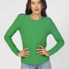 STELLA ESSENTIALS Holiday Top - Emerald