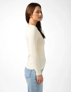 STELLA ESSENTIALS Holiday Top - Eggnog