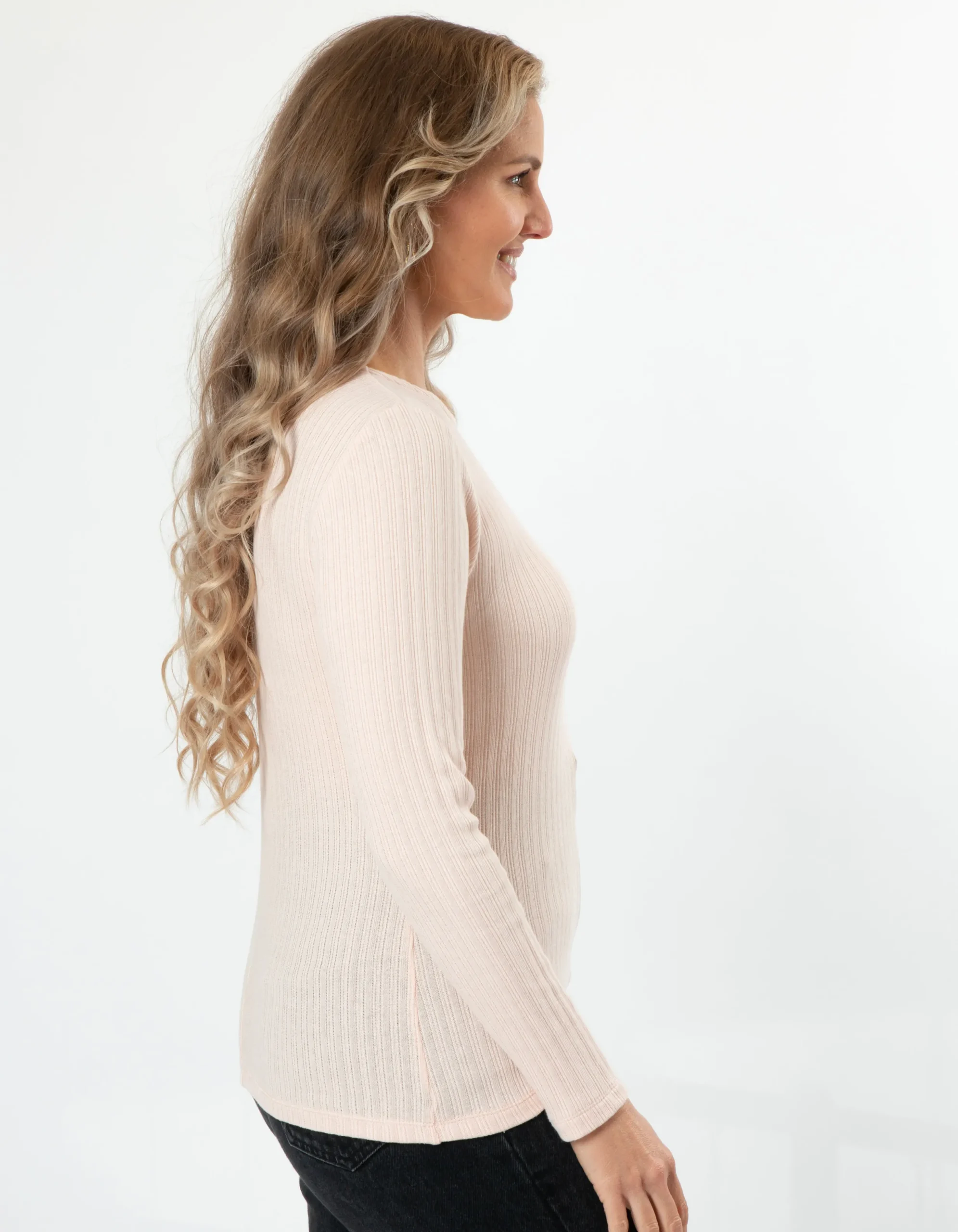 STELLA ESSENTIALS Holiday Top - Blush