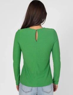 STELLA ESSENTIALS Holiday Top - Emerald