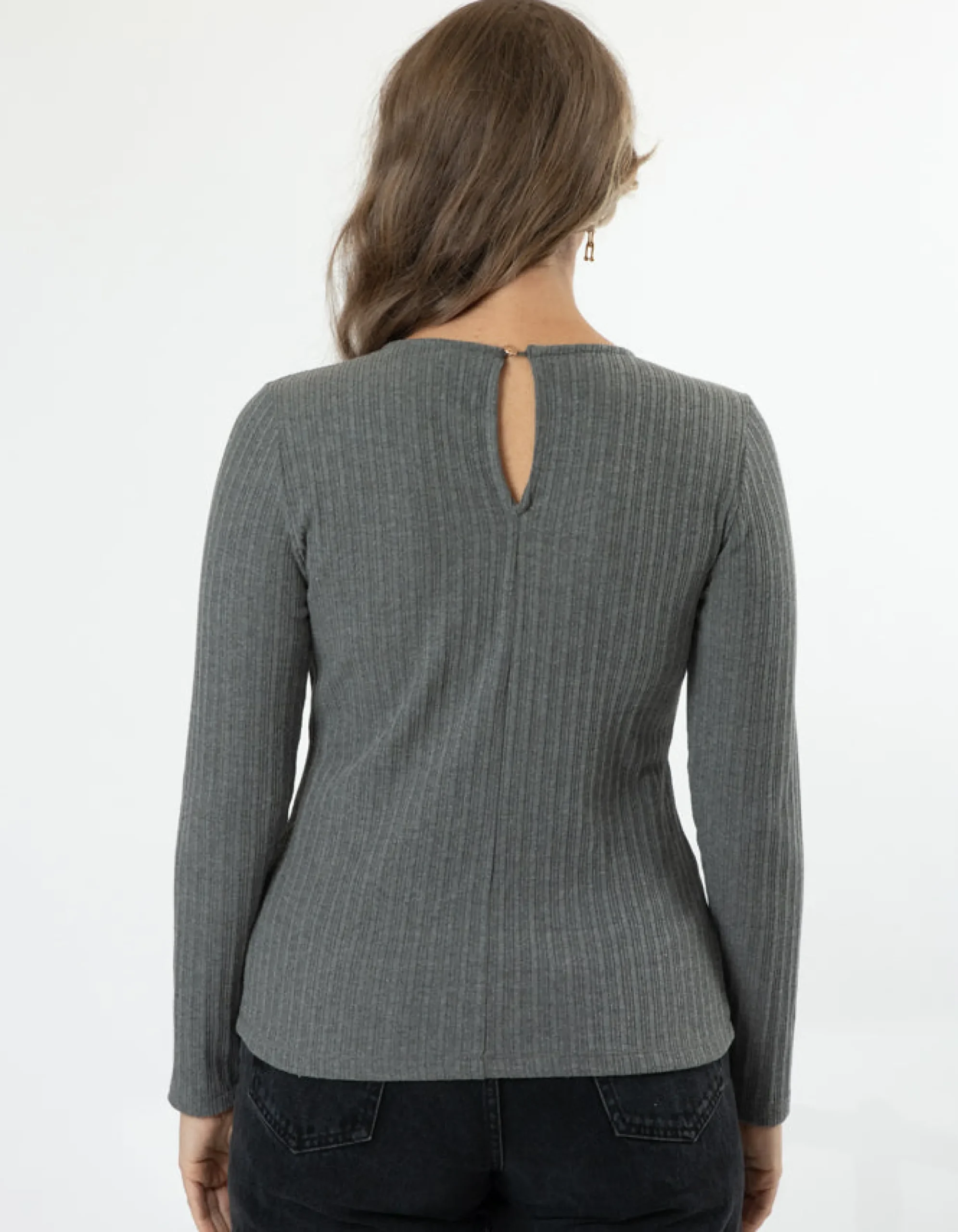 STELLA ESSENTIALS Holiday Top - Grey