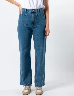 STELLA ESSENTIALS Kendall Full Length Jean - Deep Blue