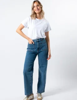 STELLA ESSENTIALS Kendall Full Length Jean - Deep Blue