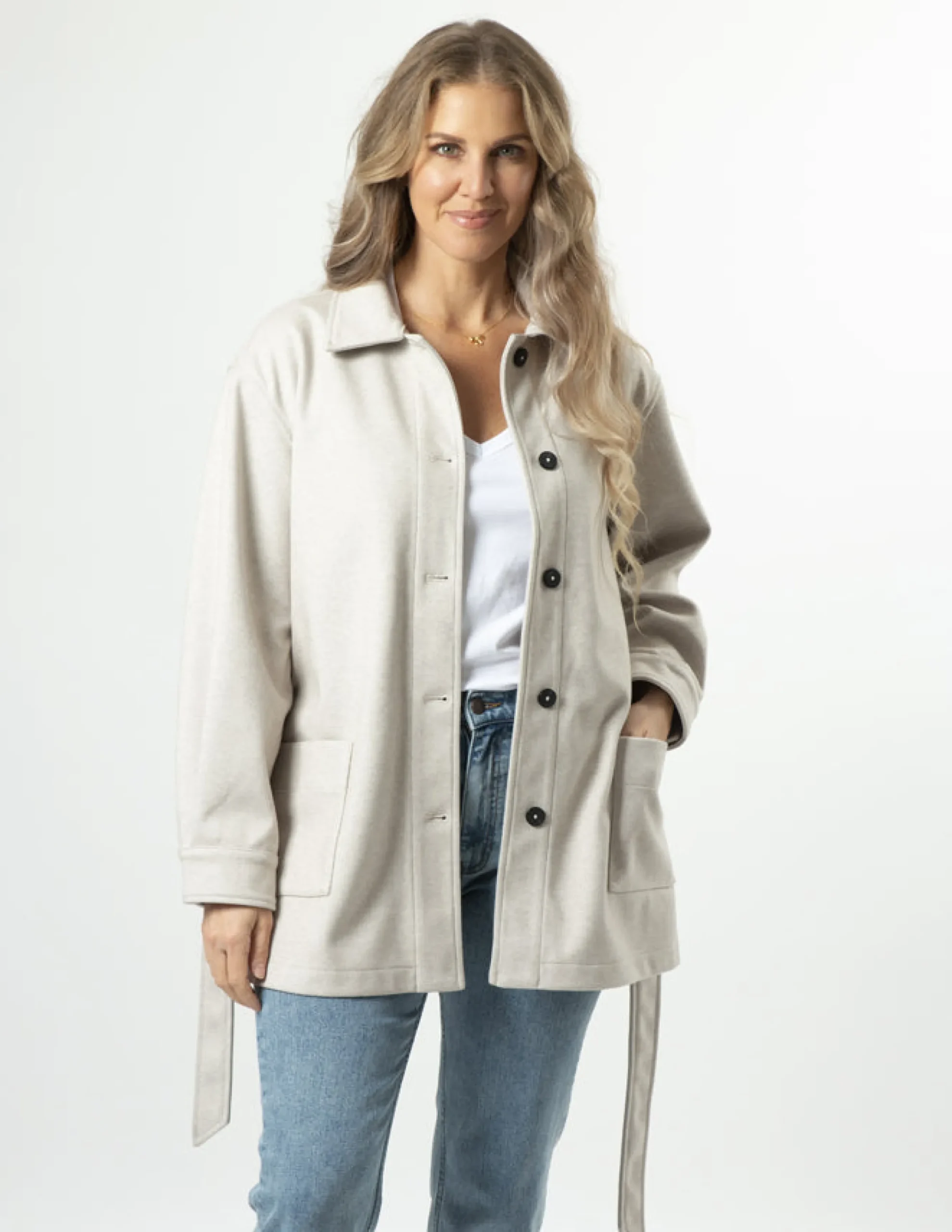 STELLA ESSENTIALS Kiki Coat - Oat