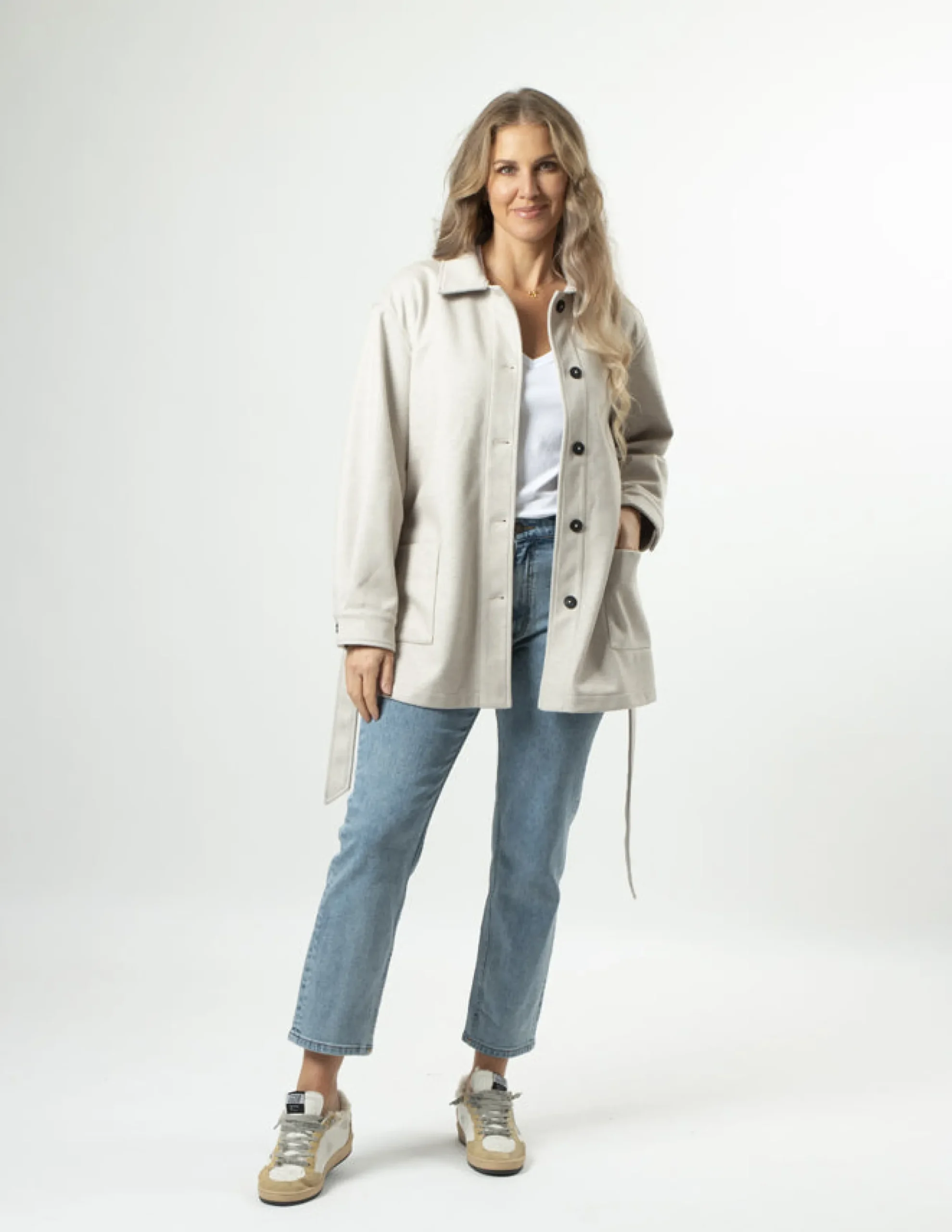 STELLA ESSENTIALS Kiki Coat - Oat