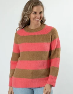 STELLA ESSENTIALS Layla Jumper - Bubblegum Stripe