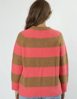 STELLA ESSENTIALS Layla Jumper - Bubblegum Stripe