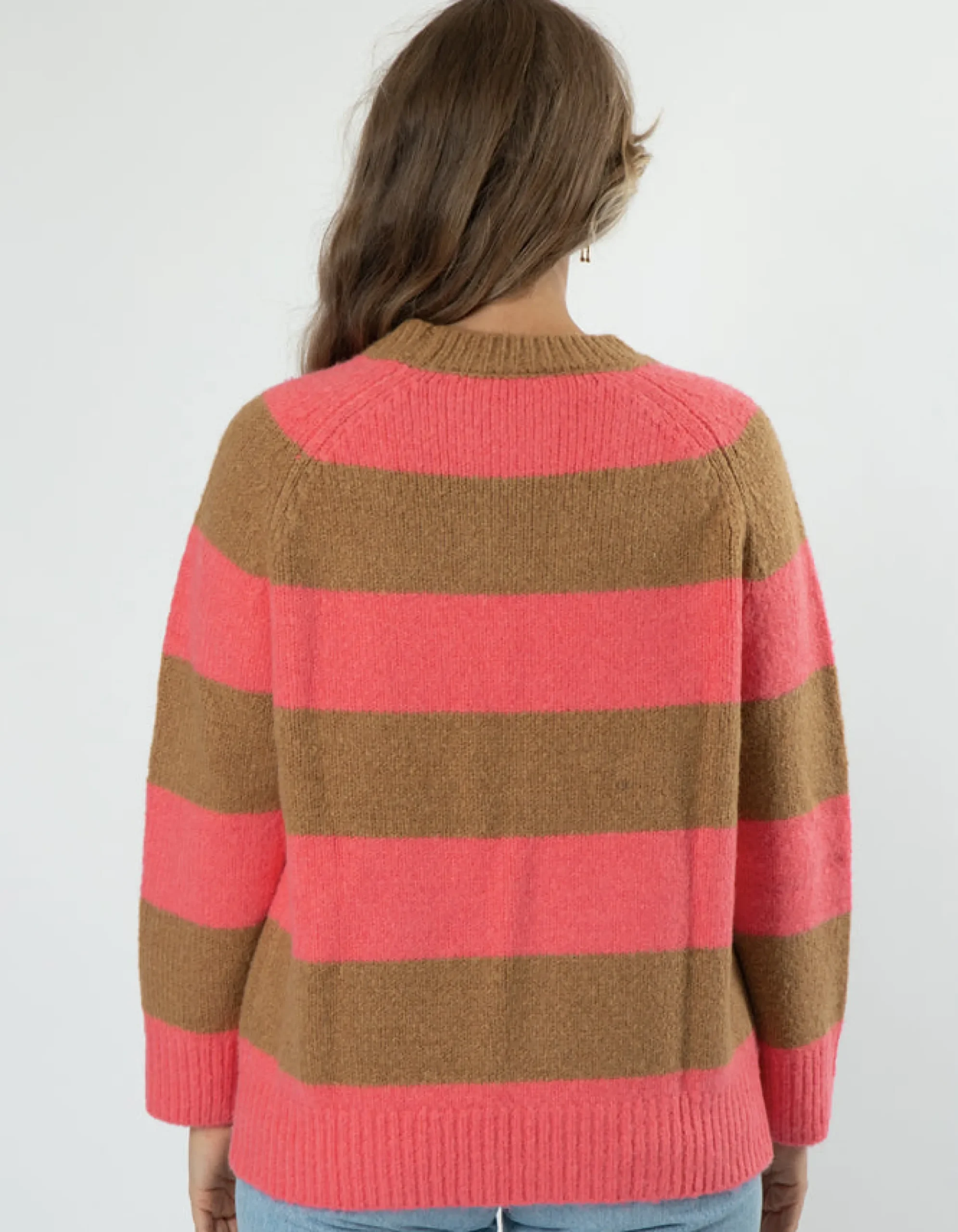STELLA ESSENTIALS Layla Jumper - Bubblegum Stripe