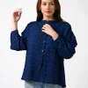 STELLA ESSENTIALS Love as Blouse - Navy