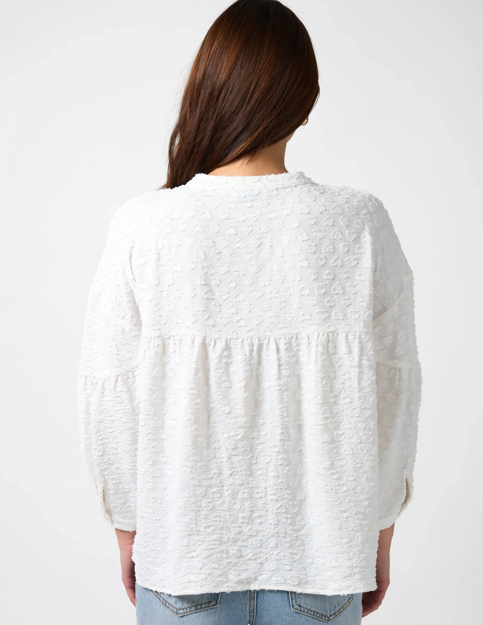 STELLA ESSENTIALS Love as Blouse - White