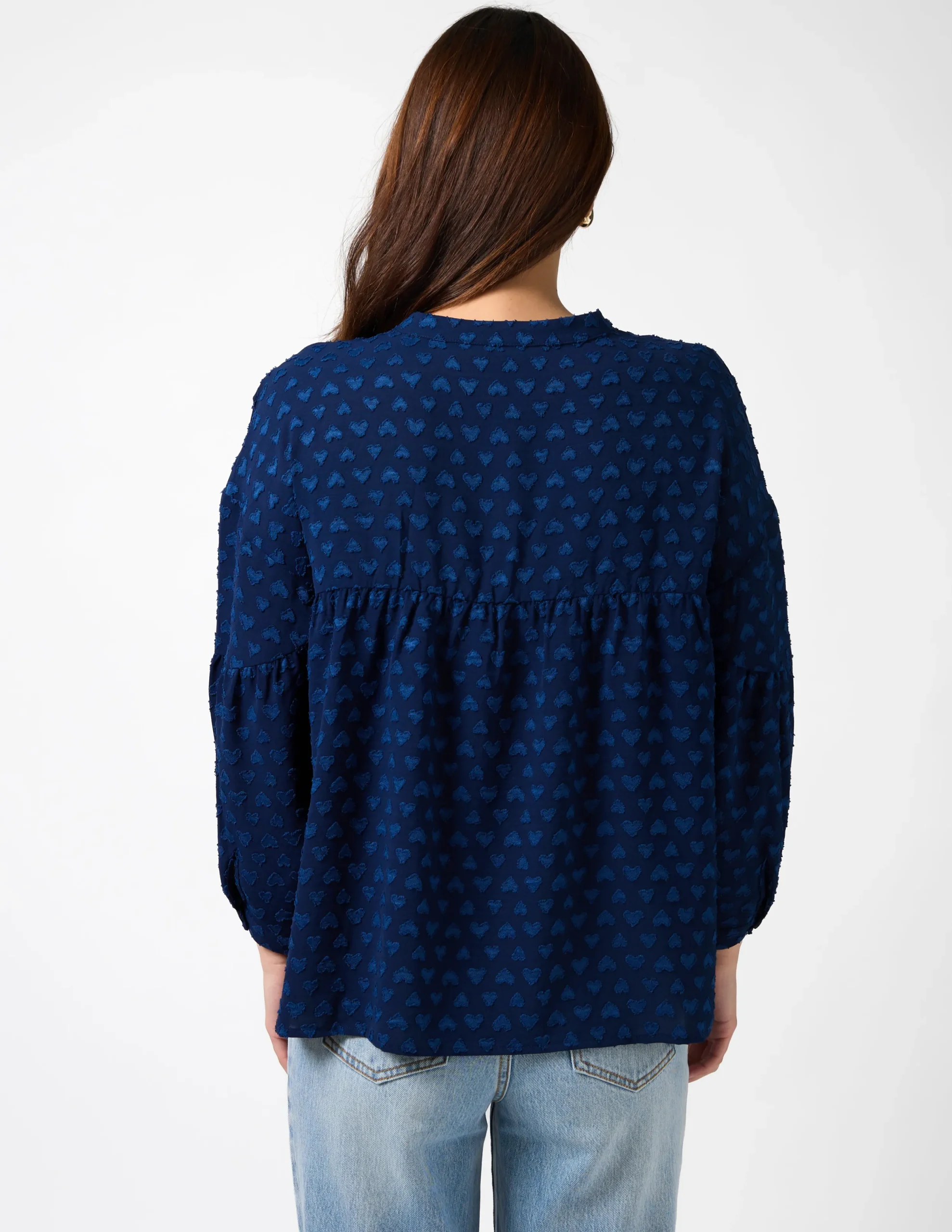 STELLA ESSENTIALS Love as Blouse - Navy