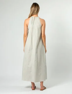STELLA ESSENTIALS Nyla Dress - Khaki Stripe
