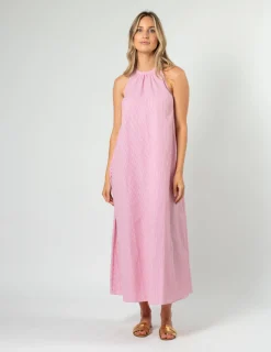 STELLA ESSENTIALS Nyla Dress - Red Stripe