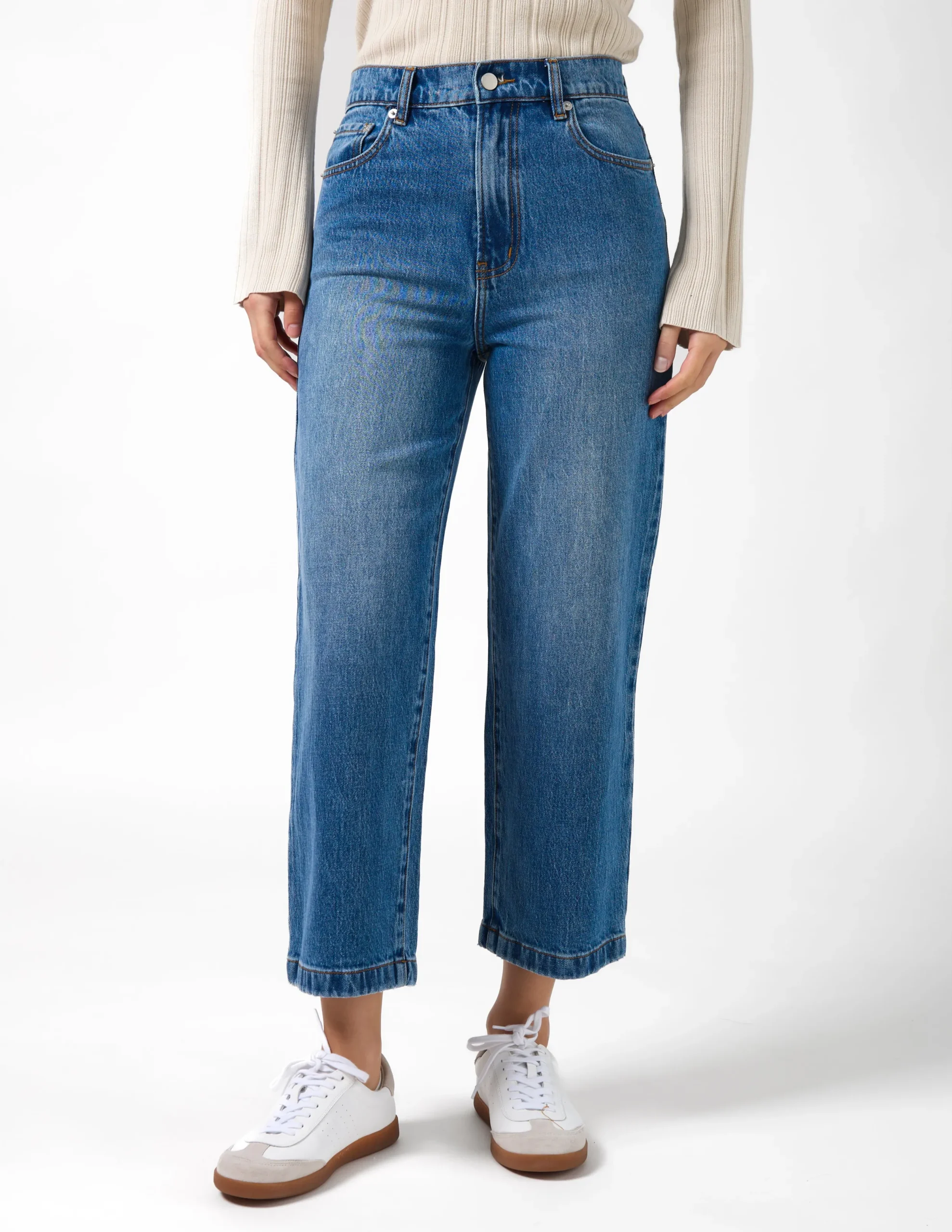 STELLA ESSENTIALS Perrie Jean - Mid Blue