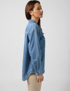 STELLA ESSENTIALS Pip Overshirt - Light Wash