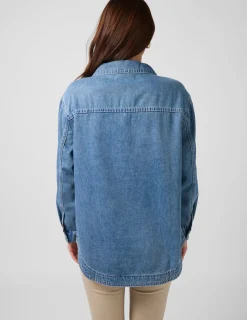 STELLA ESSENTIALS Pip Overshirt - Light Wash