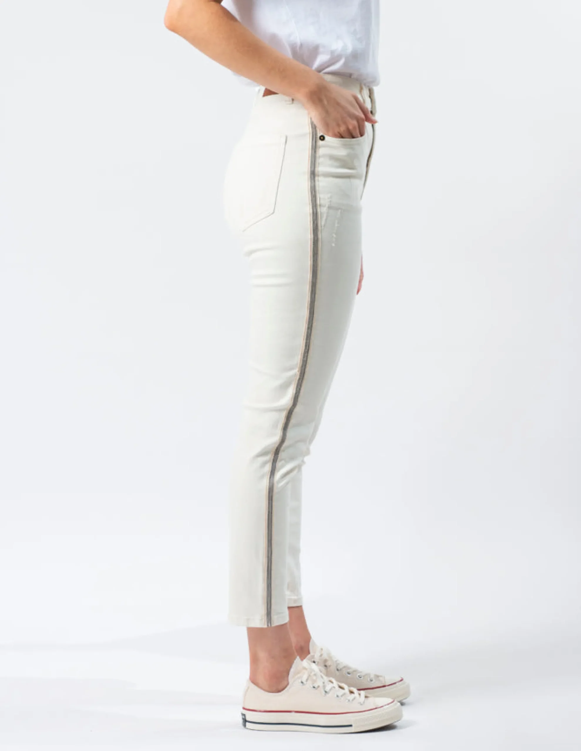 STELLA ESSENTIALS Reece Jean - Ecru