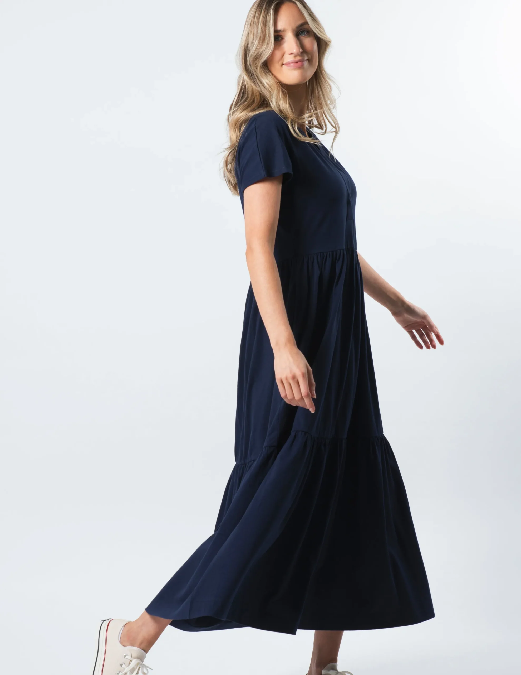 STELLA ESSENTIALS Rosie Dress - Navy