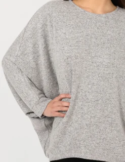 STELLA ESSENTIALS Sable Top - Grey Marle