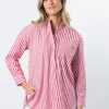STELLA ESSENTIALS Shirt - Ruby Stripes