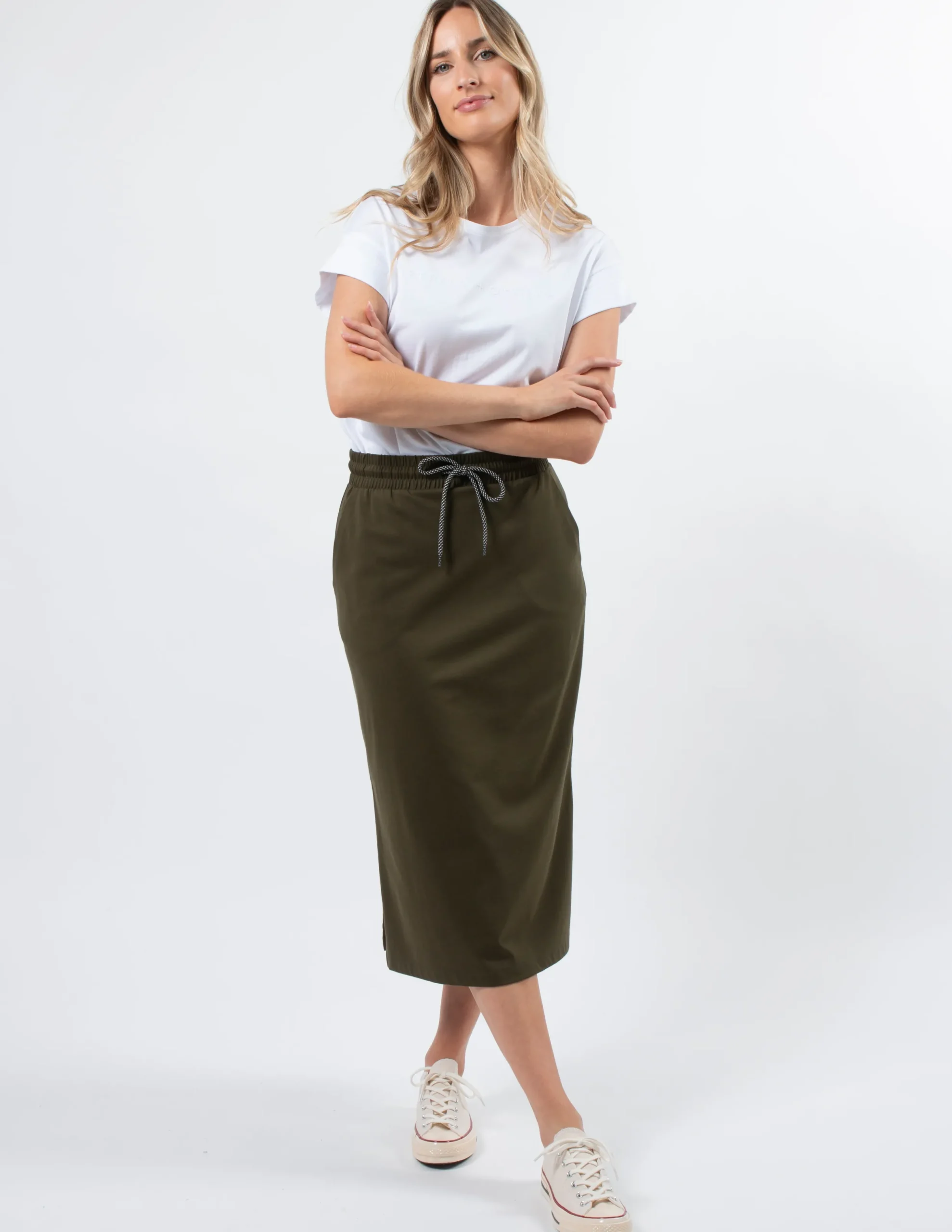 STELLA ESSENTIALS Skirt - Khaki