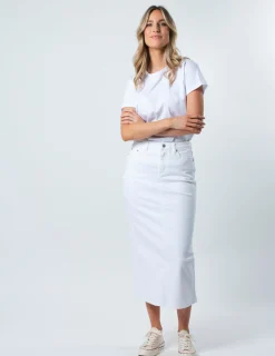 STELLA ESSENTIALS Stacy Skirt - White