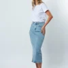 STELLA ESSENTIALS Stacy Skirt - Light Blue