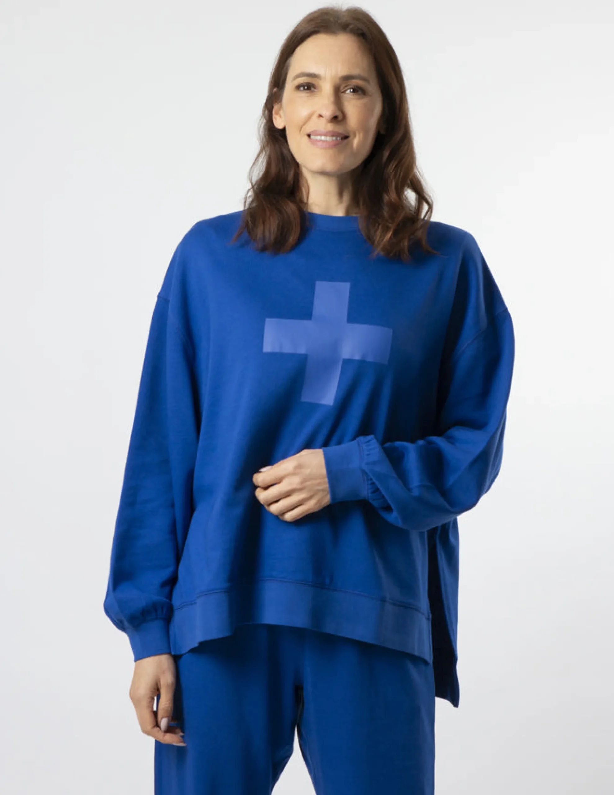 STELLA ESSENTIALS Sunday Sweater - Cobalt Crush