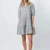 STELLA ESSENTIALS Tabitha Dress - Black Stripe