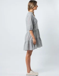 STELLA ESSENTIALS Tabitha Dress - Black Stripe