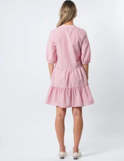 STELLA ESSENTIALS Tabitha Dress - Red Stripe