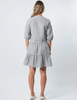 STELLA ESSENTIALS Tabitha Dress - Black Stripe