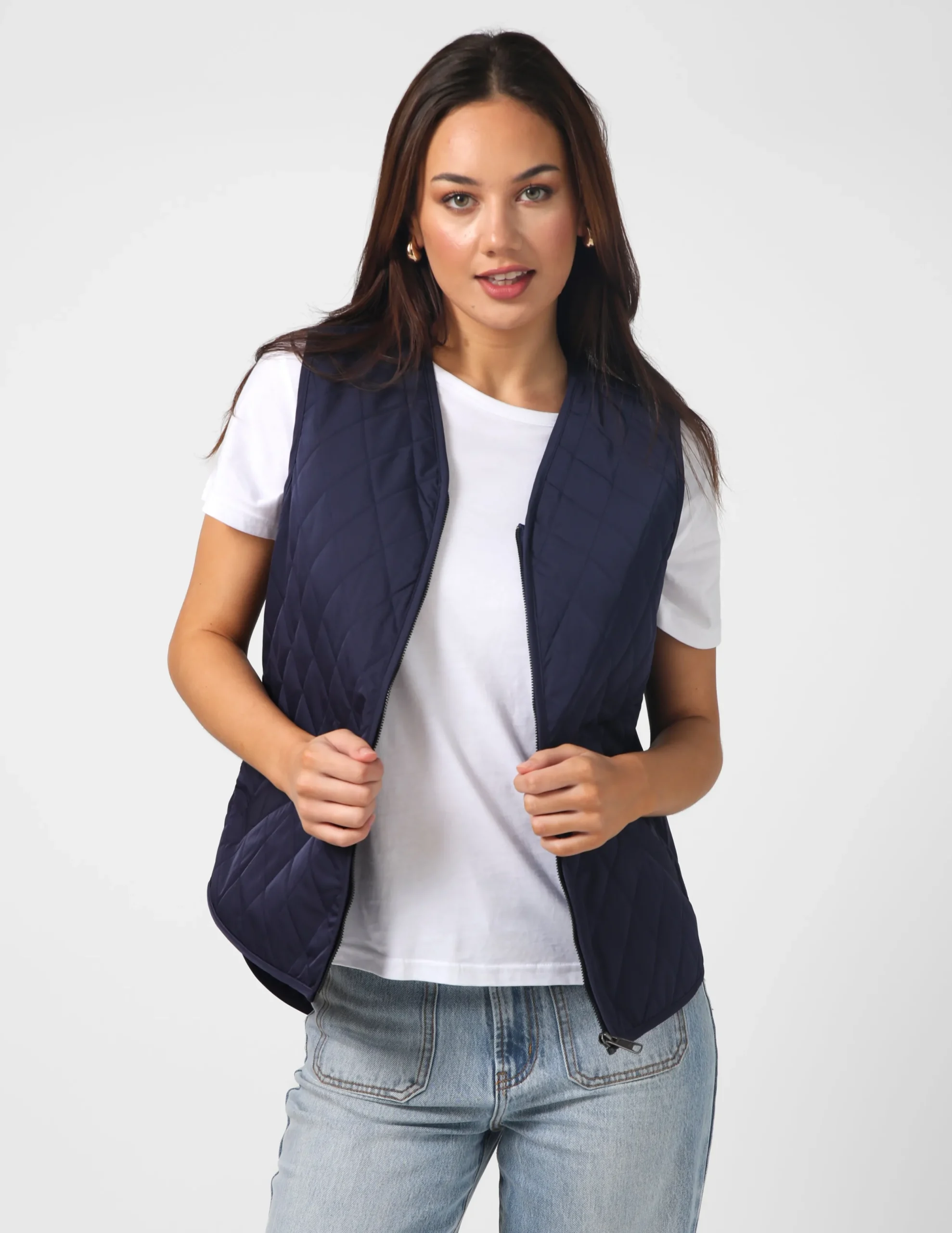STELLA ESSENTIALS Vesta Vest - Navy