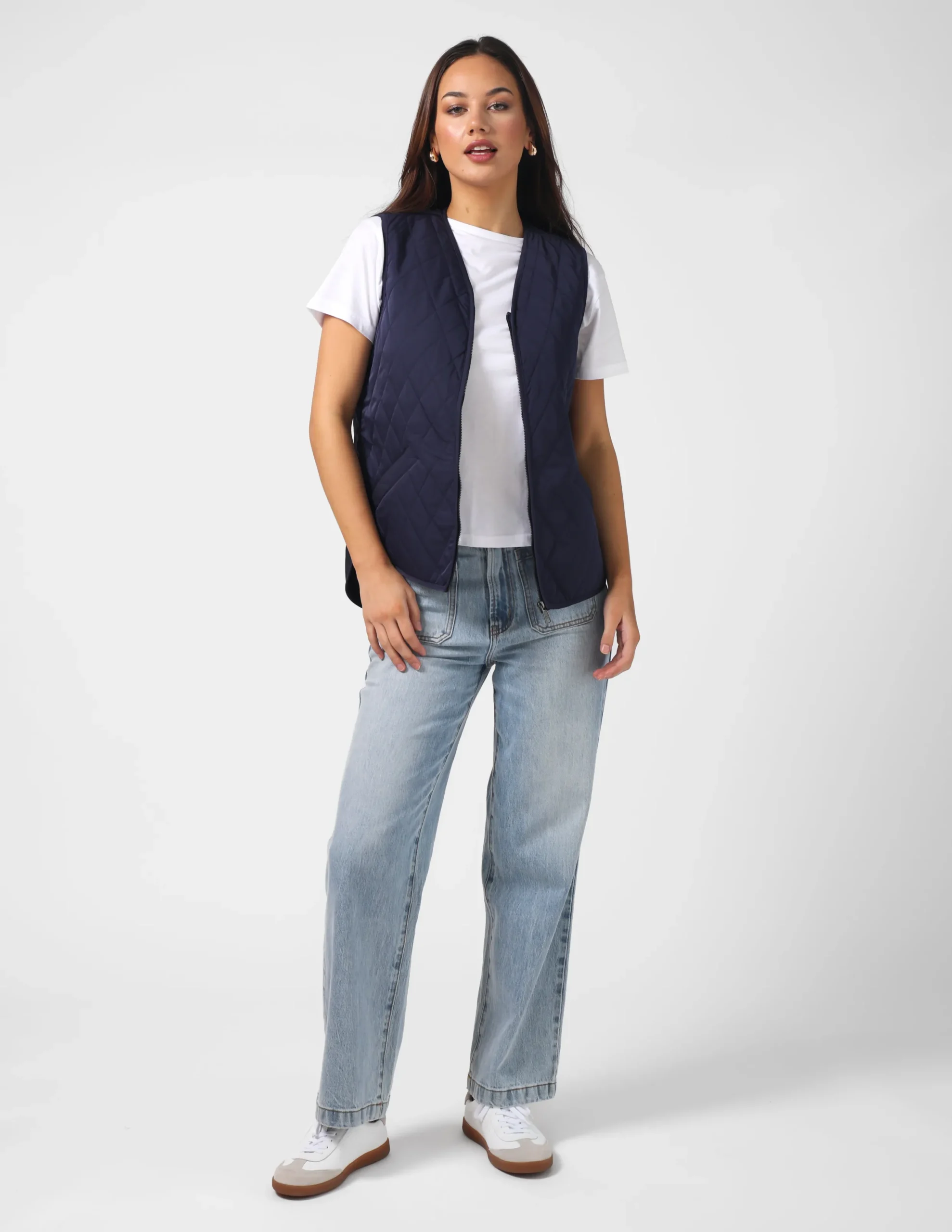 STELLA ESSENTIALS Vesta Vest - Navy